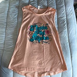 Theta Phi Alpha Pink Sweets Tank Top (XL)